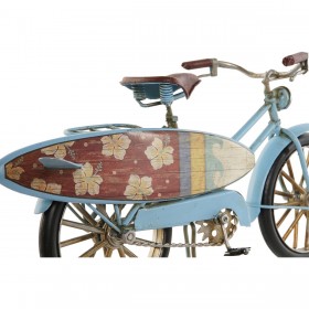 Statua Decorativa Home ESPRIT 27 x 9,5 x 14,5 cm (3 Unità) Bicicletta