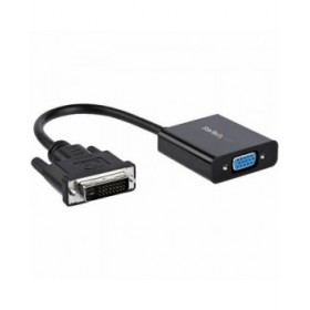 Adattatore DVI-D con VGA Startech DVI2VGAE             0,19 m Nero