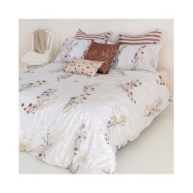 Copripiumino HappyFriday Wild flowers Multicolore 155 x 220 cm