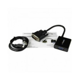Adattatore DVI-D con VGA Startech DVI2VGAE             0,19 m Nero