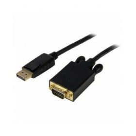 Adattatore DisplayPort con VGA Startech DP2VGAMM6B           (1,8 m) Nero 1.8 m