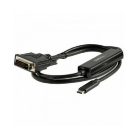 Cavo USB C con DVI-D Startech CDP2DVIMM1MB Nero 1 m