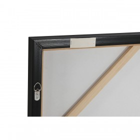 Quadro Home ESPRIT Astratto Moderno 100 x 4 x 100 cm (2 Unità)