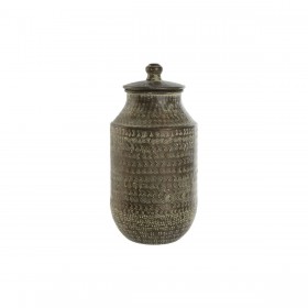 Vaso Home ESPRIT Verde 20 x 20 x 42 cm