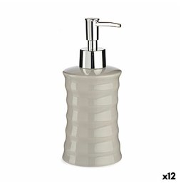 Vaso Home ESPRIT Bianco Naturale Legno di mango Coloniale 15 x 15 x 22,5 cm