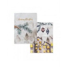 Panno da Cucina HappyFriday XMAS Multicolore 70 x 50 cm 15 x 1 x 38 cm (2 Pezzi)