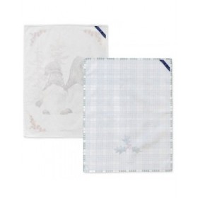 Set di Asciugamani da Cucina HappyFriday Xmas Gnomes  Multicolore 70 x 50 cm 15 x 1 x 38 cm (2 Pezzi)