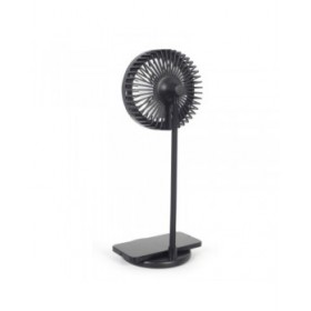 Ventilatore da Tavolo GEMBIRD WPC10-LEDFAN-01 Nero