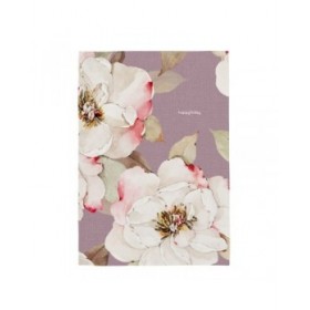Panno da Cucina HappyFriday White Peonies Multicolore 70 x 50 cm (2 Unità)