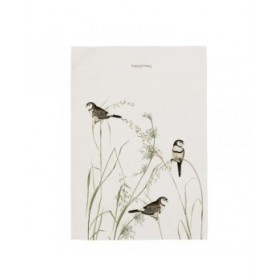 Panno da Cucina HappyFriday Happy birds Multicolore 70 x 50 cm (2 Unità)