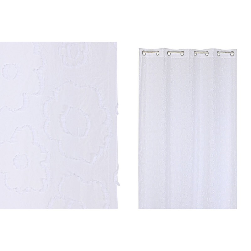 Tenda Home ESPRIT Bianco 140 x 260 x 260 cm Ricamo