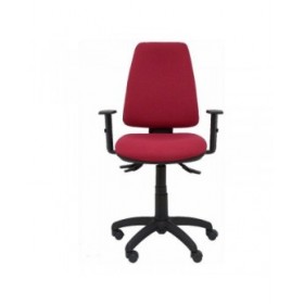 Sedia da Ufficio Elche s Piqueras y Crespo I933B10 Rosso Rosso Granato