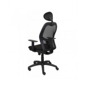 Sedia Ufficio con Poggiatesta Jorquera  Piqueras y Crespo I840CTK Nero