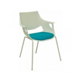 Sedia per Reception Saceruela Piqueras y Crespo 1 Azzurro Bianco