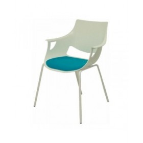 Sedia per Reception Saceruela Piqueras y Crespo 1 Azzurro Bianco