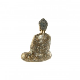 Statua Decorativa Home ESPRIT Dorato Buddha Orientale 20 x 12 x 24,3 cm