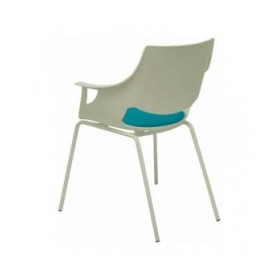 Sedia per Reception Saceruela Piqueras y Crespo 1 Azzurro Bianco