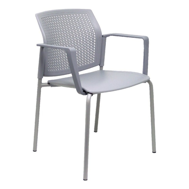 Sedia per Reception Sege Piqueras y Crespo 4349PTGI40 Grigio