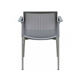 Sedia per Reception Sege Piqueras y Crespo 4349PTGI40 Grigio