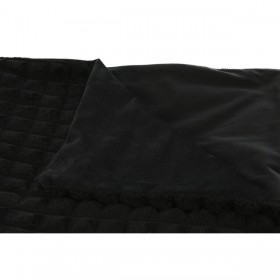 Coperta Home ESPRIT Nero 130 x 170 cm
