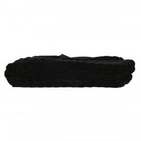 Coperta Home ESPRIT Nero 130 x 170 cm