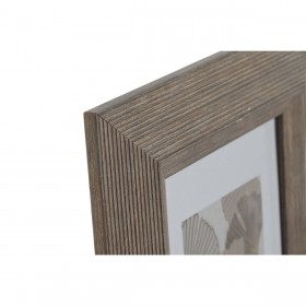 Cornice Portafoto Home ESPRIT Naturale Cristallo polistirene 19 x 1,8 x 24 cm