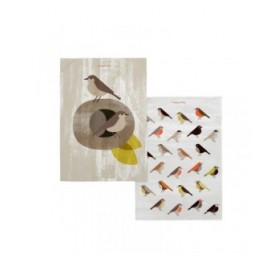 Panno da Cucina HappyFriday Nest Multicolore 70 x 50 cm (2 Unità)
