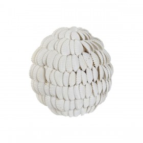 Sfera Decorativa Home ESPRIT Bianco 9 x 9 x 9 cm
