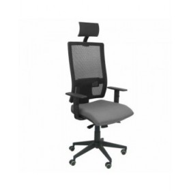 Sedia Ufficio con Poggiatesta Horna bali Piqueras y Crespo BALI220 Grigio