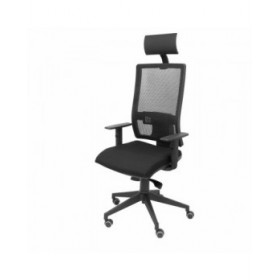 Sedia Ufficio con Poggiatesta Horna bali Piqueras y Crespo BALI840 Nero