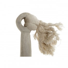 Statua Decorativa Home ESPRIT Azzurro Bianco Grigio Ancora Mediterraneo 37,5 x 7,5 x 52 cm