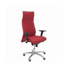 Poltrona da Ufficio Albacete XL Piqueras y Crespo BALI933 Rosso Rosso Granato