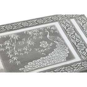 Scatola-Portagioie Home ESPRIT Verde Argentato Legno Alluminio 38 x 20 x 7,5 cm