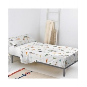 Set di Lenzuola HappyFriday HAPPYFRIDAY MINI Multicolore Singolo