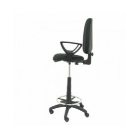 Sgabello Ayna Bali Piqueras y Crespo T04CP Nero PVC