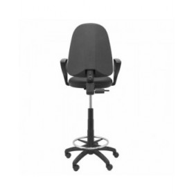 Sgabello Ayna Piqueras y Crespo NEBGOLF Nero PVC