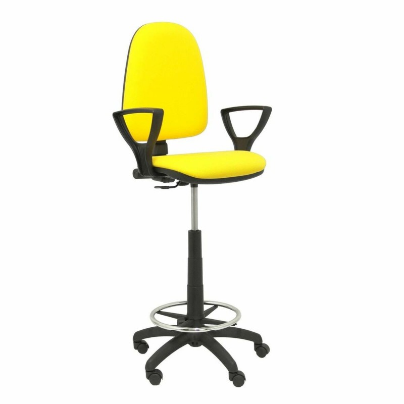 Sgabello Ayna Bali Piqueras y Crespo T04CP Giallo PVC
