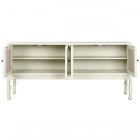 Credenza Home ESPRIT Bianco Naturale 180 x 40 x 85 cm