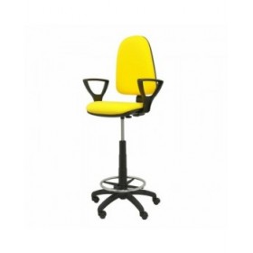 Sgabello Ayna Bali Piqueras y Crespo T04CP Giallo PVC