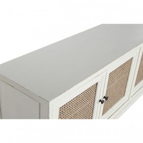 Credenza Home ESPRIT Bianco Naturale 180 x 40 x 85 cm