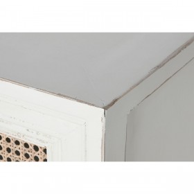 Credenza Home ESPRIT Bianco Naturale 180 x 40 x 85 cm