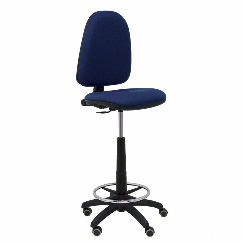 Sgabello Ayna Bali Piqueras y Crespo T04CP Azzurro Blu Marino PVC