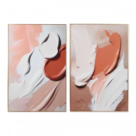 Quadro Home ESPRIT Astratto Moderno 80 x 3 x 120 cm (2 Unità)