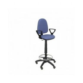 Sgabello Ayna bali Piqueras y Crespo T04CP Azzurro PVC