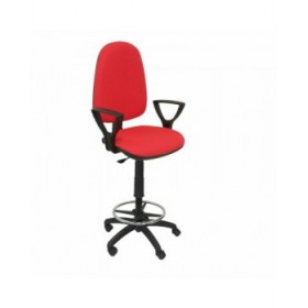 Sgabello Ayna bali Piqueras y Crespo T04CP Rosso PVC