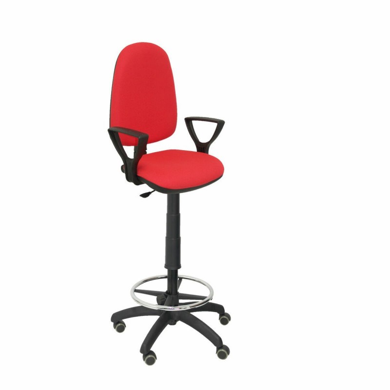Sgabello Ayna bali Piqueras y Crespo T04CP Rosso PVC