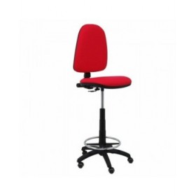 Sgabello Ayna bali Piqueras y Crespo T04CP Rosso PVC