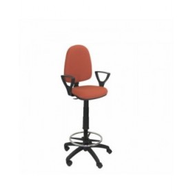 Sgabello Ayna bali Piqueras y Crespo T04CP Marrone PVC