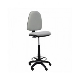 Sgabello Ayna bali Piqueras y Crespo T04CP Grigio PVC