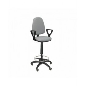 Sgabello Ayna bali Piqueras y Crespo T04CP Grigio PVC